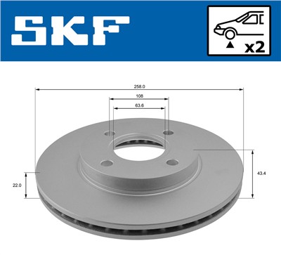 SKF VKBD 80125 V2 EAN: 7316581894499.