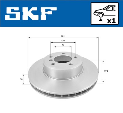 SKF VKBD 80138 V1 EAN: 7316581894635.