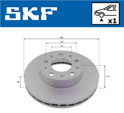 SKF VKBD 80139 V1 EAN: 7316581894659.