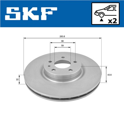 SKF VKBD 80150 V2 EAN: 7316581894772.