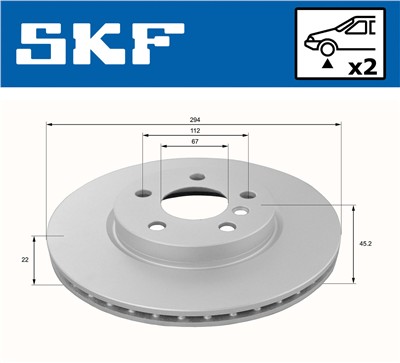 SKF VKBD 80154 V2 EAN: 7316581894819.