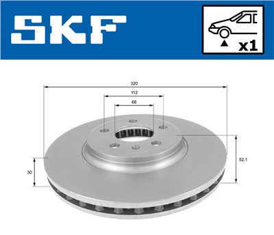 SKF VKBD 80163 V1 EAN: 7316581894925.