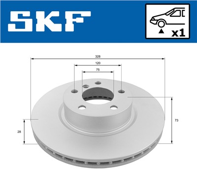 SKF VKBD 80179 V1 EAN: 7316581895090.