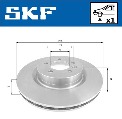 SKF VKBD 80219 V1 EAN: 7316581895625.