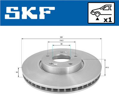 SKF VKBD 80236 V1 EAN: 7316581895816.