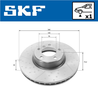 SKF VKBD 80246 V1 EAN: 7316581895922.