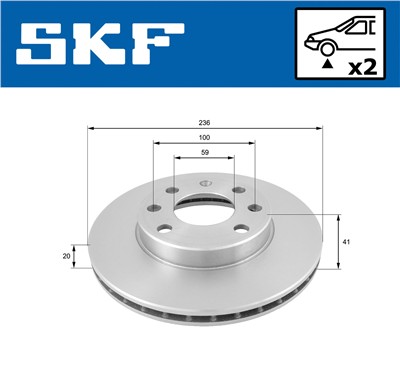 SKF VKBD 80250 V2 EAN: 7316581895960.