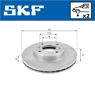 SKF VKBD 80264 V2 EAN: 7316581896127.