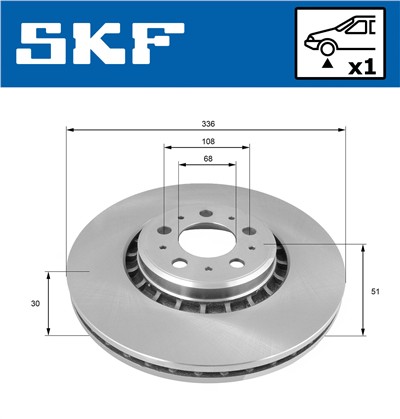 SKF VKBD 80269 V1 EAN: 7316581896196.