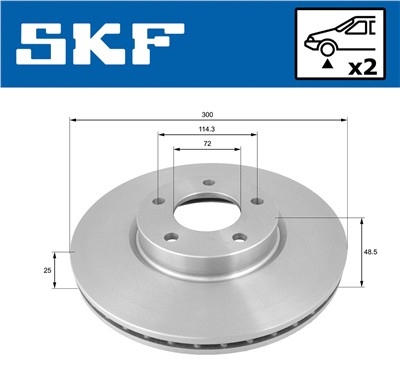 SKF VKBD 80273 V2 EAN: 7316581896257.