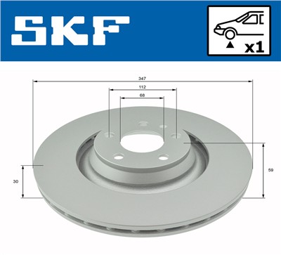 SKF VKBD 80274 V1 EAN: 7316581896264.
