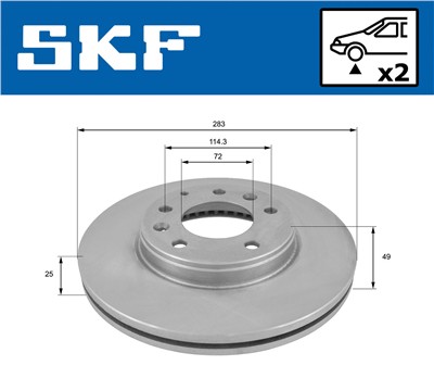 SKF VKBD 80275 V2 EAN: 7316581896271.