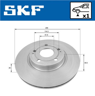 SKF VKBD 80299 V1 EAN: 7316581896523.