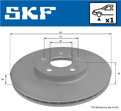 SKF VKBD 80304 V1 EAN: 7316581896585.
