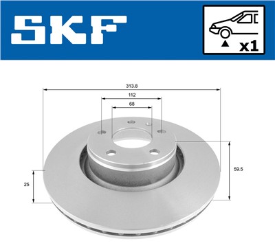 SKF VKBD 80305 V1 EAN: 7316581896592.