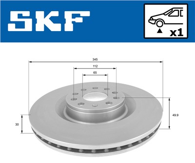 SKF VKBD 80309 V1 EAN: 7316581896639.