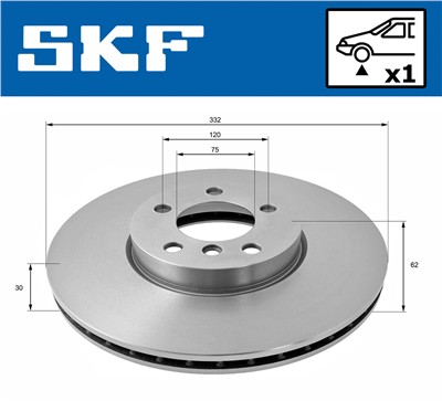 SKF VKBD 80339 V1 EAN: 7316582019853.