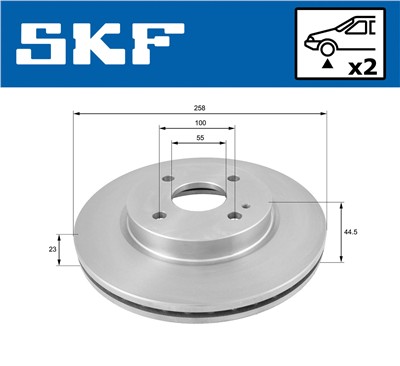 SKF VKBD 80351 V2 EAN: 7316582019976.
