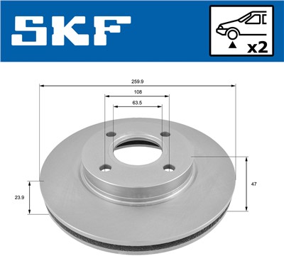 SKF VKBD 80365 V2 EAN: 7316582020088.