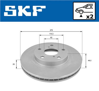 SKF VKBD 80375 V2 EAN: 7316582020163.