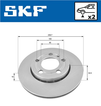 SKF VKBD 80612 V2 EAN: 7316582051297.