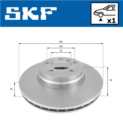 SKF VKBD 80812 V1