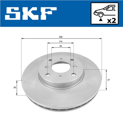SKF VKBD 80932 V2 EAN: 7316582023300.