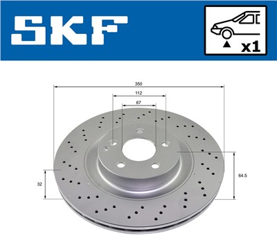 SKF VKBD 81083 V1