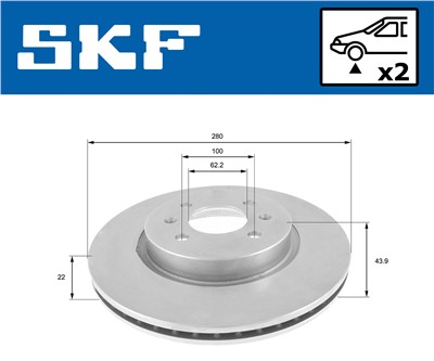 SKF VKBD 81119 V2