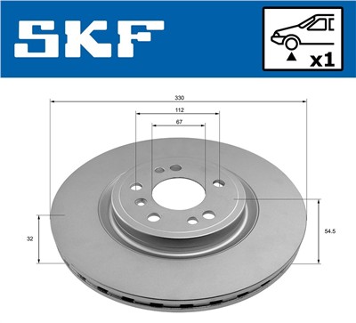 SKF VKBD 81183 V1