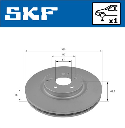 SKF VKBD 81217 V1