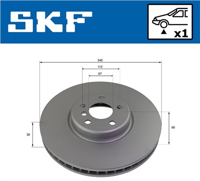 SKF VKBD 81244 V1