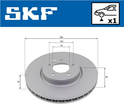 SKF VKBD 81273 V1