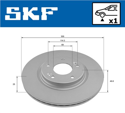 SKF VKBD 81296 V1