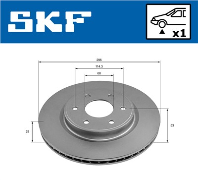 SKF VKBD 81313 V1