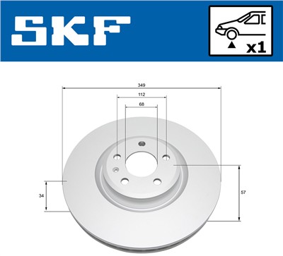 SKF VKBD 81330 V1 EAN: 7316582024451.