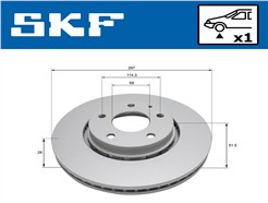 SKF VKBD 81352 V1