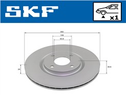 SKF VKBD 81354 V1