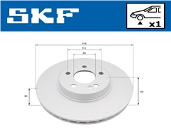 SKF VKBD 81374 V1