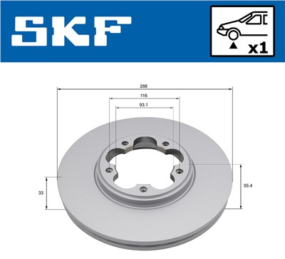 SKF VKBD 81389 V1