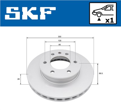SKF VKBD 81395 V1