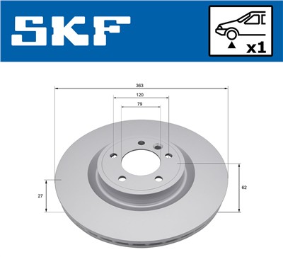 SKF VKBD 81401 V1