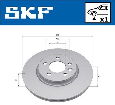SKF VKBD 81403 V1