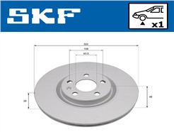 SKF VKBD 81404 V1