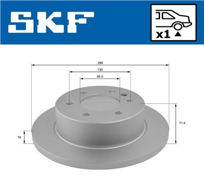 SKF VKBD 90032 S1 EAN: 7316581893492.