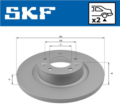 SKF VKBD 90034 S2 EAN: 7316581893515.