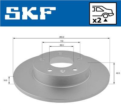 SKF VKBD 90115 S2 EAN: 7316581894383.