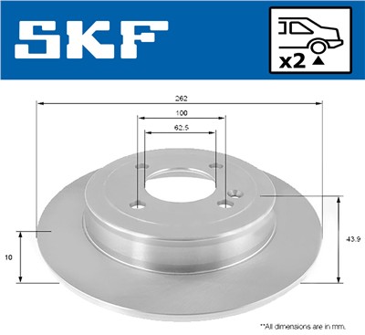 SKF VKBD 90206 S2 EAN: 7316581895403.