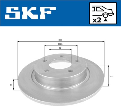 SKF VKBD 90303 S2 EAN: 7316581896578.