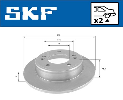 SKF VKBD 90352 S2